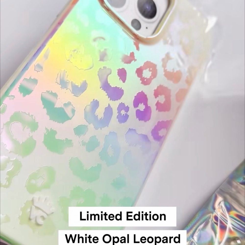 Velvet Caviar Iridescent Leopard Phone Case iPhone 14 Pro Max